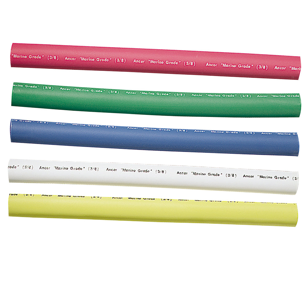 Ancor Adhesive Lined Heat Shrink Tubing 5Pack 6 12 to 8 AWG Assorted Colors 304506